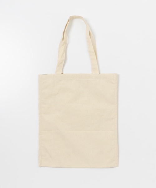 beej（ビージ）の「『別注』beej×DOORS　フロッキープリントトート（トートバッグ・レディース・ダークブラウン/ブルー・-）」の12枚目の写真