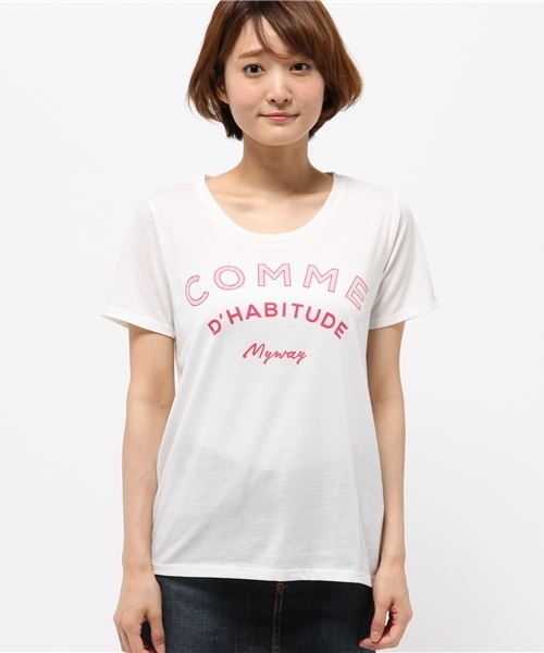 OUTLET(アウトレット)の「【CIAOPANIC TYPY】COMMET(Tシャツ/カットソー・レディース・ホワイト・FREE)」の2枚目の写真