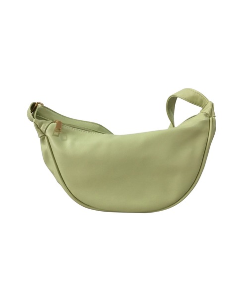 Amulet(アミュレット)の「2WAYハーフムーンバッグ(ショルダーバッグ・レディース・ブラック/イエロー/ホワイト/ライトグリーン/ブラウン・FREE)」の18枚目の写真