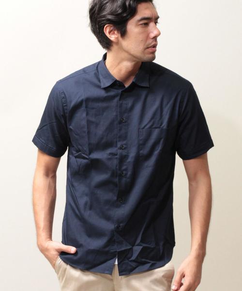 BEAUTY&YOUTH UNITED ARROWS（ビューティーアンドユースユナイテッドアローズ）の「BY ピン/オックス レギュラーカラーシャツ◆（シャツ/ブラウス・メンズ・ベージュ/ネイビー/ホワイト・X-SMALL/MEDIUM/LARGE/SMALL/X-LARGE）」の3枚目の写真