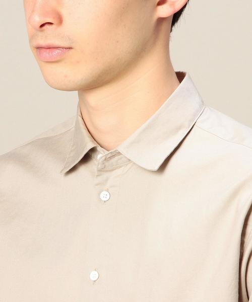 BEAUTY&YOUTH UNITED ARROWS（ビューティーアンドユースユナイテッドアローズ）の「BY ピン/オックス レギュラーカラーシャツ◆（シャツ/ブラウス・メンズ・ベージュ/ネイビー/ホワイト・X-SMALL/MEDIUM/LARGE/SMALL/X-LARGE）」の6枚目の写真
