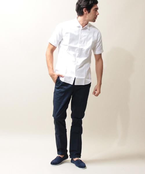 BEAUTY&YOUTH UNITED ARROWS（ビューティーアンドユースユナイテッドアローズ）の「BY ピン/オックス レギュラーカラーシャツ◆（シャツ/ブラウス・メンズ・ベージュ/ネイビー/ホワイト・X-SMALL/MEDIUM/LARGE/SMALL/X-LARGE）」の19枚目の写真