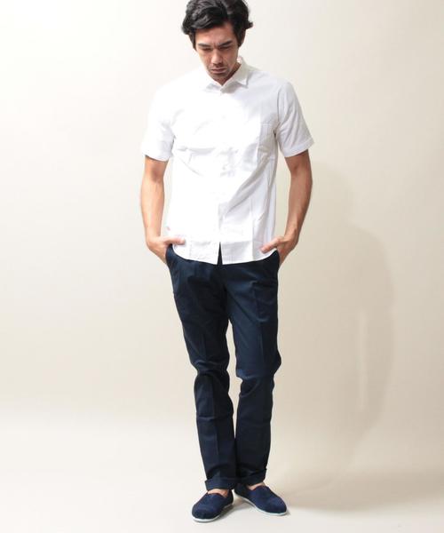 BEAUTY&YOUTH UNITED ARROWS（ビューティーアンドユースユナイテッドアローズ）の「BY ピン/オックス レギュラーカラーシャツ◆（シャツ/ブラウス・メンズ・ベージュ/ネイビー/ホワイト・X-SMALL/MEDIUM/LARGE/SMALL/X-LARGE）」の20枚目の写真