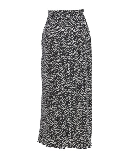 PUNYUS（プニュズ）の「クリスタルプリーツレオパードスカート（スカート・レディース・ホワイト/ブラック・4/2/3/1）」の11枚目の写真