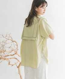 KBF | ドロストレイヤードブラウス(シャツ/ブラウス)
