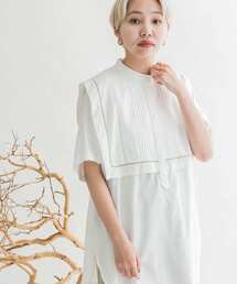 KBF | ドロストレイヤードブラウス(シャツ/ブラウス)