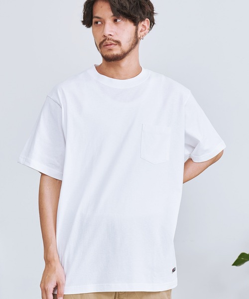 FILA(フィラ)の「『FILA/フィラ』ポケット付き半袖Tシャツ(Tシャツ/カットソー・メンズ・ブラック/ホワイト/ネイビー/グリーン・XL/L/M)」の1枚目の写真