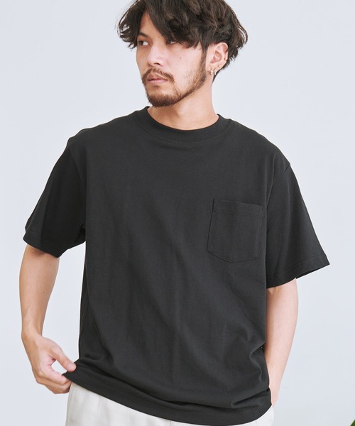 FILA(フィラ)の「『FILA/フィラ』ポケット付き半袖Tシャツ(Tシャツ/カットソー・メンズ・ブラック/ホワイト/ネイビー/グリーン・XL/L/M)」の9枚目の写真