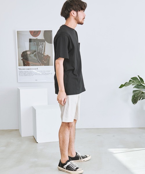 FILA(フィラ)の「『FILA/フィラ』ポケット付き半袖Tシャツ(Tシャツ/カットソー・メンズ・ブラック/ホワイト/ネイビー/グリーン・XL/L/M)」の11枚目の写真