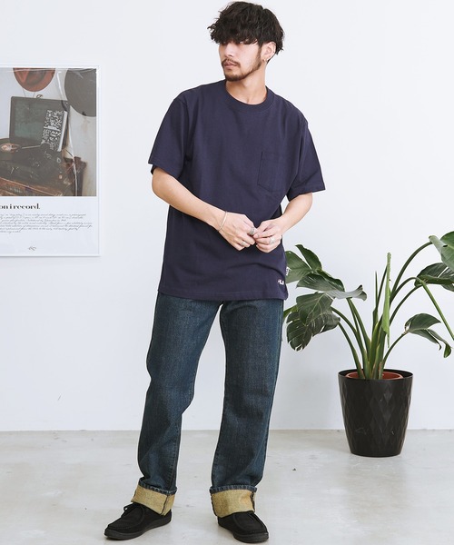 FILA(フィラ)の「『FILA/フィラ』ポケット付き半袖Tシャツ(Tシャツ/カットソー・メンズ・ブラック/ホワイト/ネイビー/グリーン・XL/L/M)」の18枚目の写真