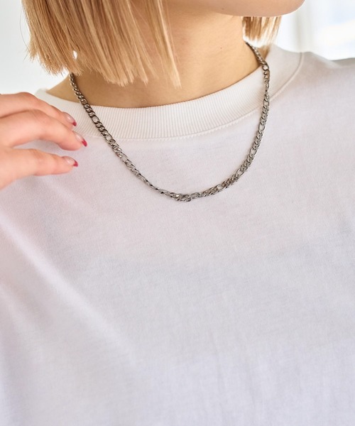 PBLIM(ページボーイリム)の「PAGEBOYLIM/ステンレスネックレス(ネックレス・レディース・シルバー・FREE)」の1枚目の写真
