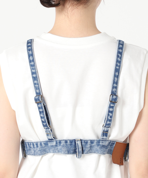 Spick & Span(スピックアンドスパン)の「5 1/2 REMAKE DENIM BUSTIER(その他トップス・レディース・ブルー系その他・FREE)」の7枚目の写真