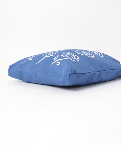 a.depeche（アデペシュ）の「トートバッグ　decorer tote flower（トートバッグ・レディース・ブルー・FREE）」の4枚目の写真