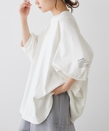 PUAL CE CIN | ワンポイントプリントチュニックTシャツ(Tシャツ/カットソー)