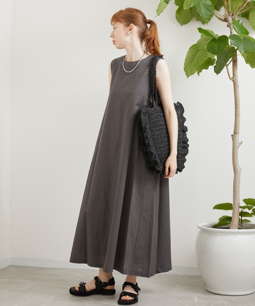 Paradise Picnic（パラダイスピクニック）の「Casselini ラウンドフリルBAG（かごバッグ・レディース・ブルー/ベージュ/ブラック・FREE）」の21枚目の写真