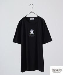 PEANUTS スヌーピー 刺繍 Tシャツ 半袖