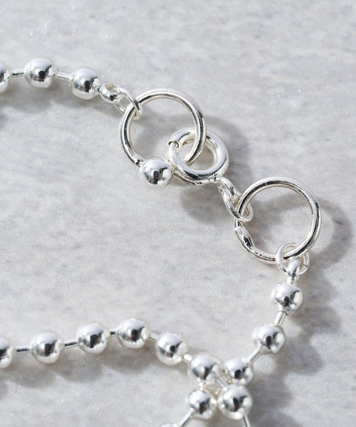 RIVE DROITE（リヴドロワ）の「ボールチェーンロングネックレス（ネックレス・レディース・シルバー・FREE）」の2枚目の写真