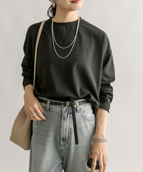 RIVE DROITE（リヴドロワ）の「ボールチェーンロングネックレス（ネックレス・レディース・シルバー・FREE）」の6枚目の写真