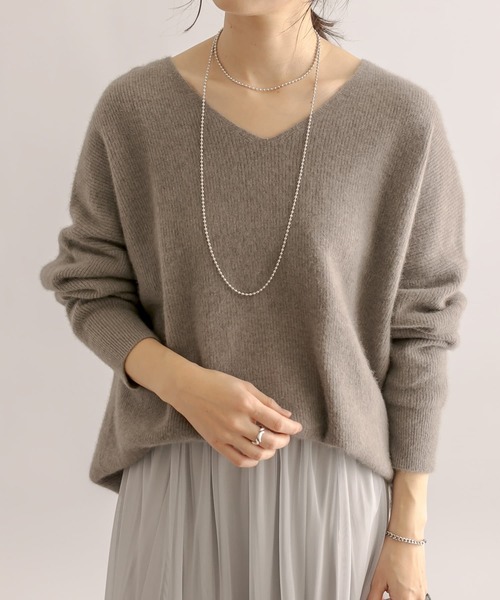 ボールチェーンロングネックレス（ネックレス）｜RIVE DROITE