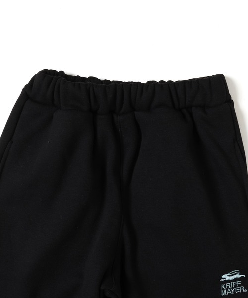 KRIFF MAYER Kid's Collection（クリフメイヤーキッズコレクション）の「【WEB限定】裏シャギーアタタカ裾リブパンツ（スウェットパンツ・キッズ・ブラック/ブラウン/チャコール/パープル/カーキ/ダークブルー/グレー/バーガンディー/ブルーグリーン/グリーン/レンガ/ライトブルー/ナチュラル/ダークグリーン・120/130/160/170/140/150）」の19枚目の写真