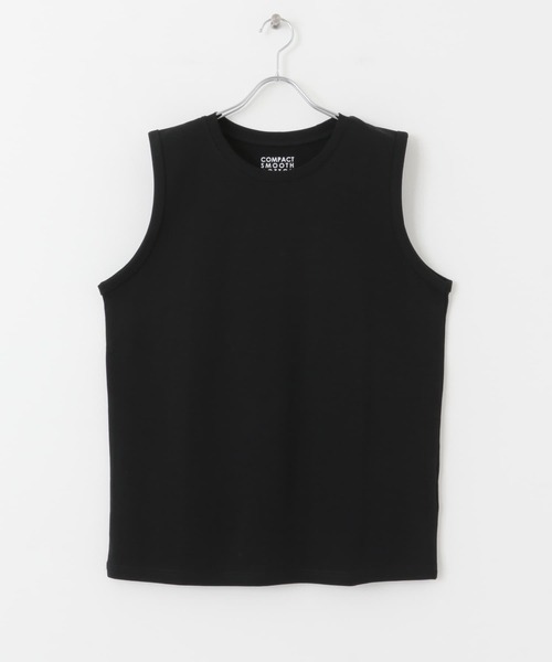 URBAN RESEARCH Sonny Label（アーバンリサーチサニーレーベル）の「コンパクトスムースポンチタンクトップ（タンクトップ・メンズ・グレー/ブラック/オフホワイト・LARGE/MEDIUM）」の8枚目の写真