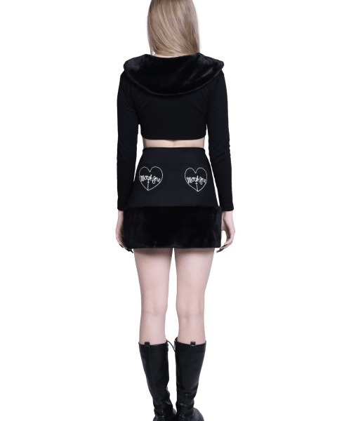 MORPH8NE（モルフィン）の「【MORPH8NE/モルフィン】EVIL SKIRT/ エビル ミニスカート（スカート・レディース・ブラック・S/M）」の7枚目の写真