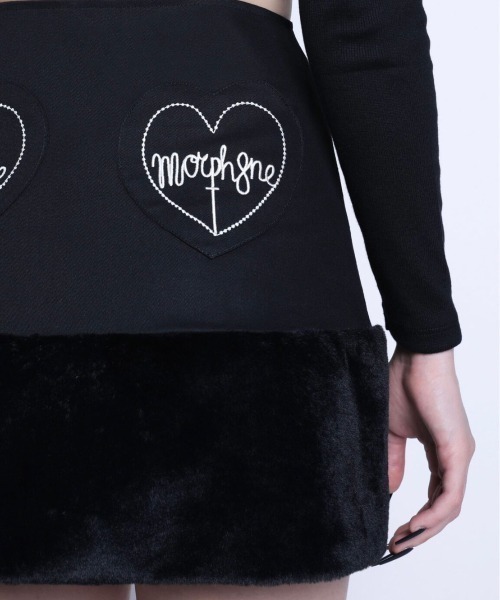 MORPH8NE（モルフィン）の「【MORPH8NE/モルフィン】EVIL SKIRT/ エビル ミニスカート（スカート・レディース・ブラック・S/M）」の2枚目の写真