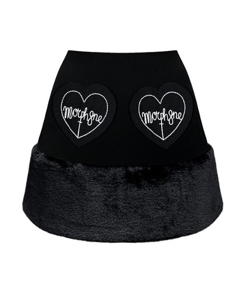 MORPH8NE（モルフィン）の「【MORPH8NE/モルフィン】EVIL SKIRT/ エビル ミニスカート（スカート・レディース・ブラック・S/M）」の9枚目の写真