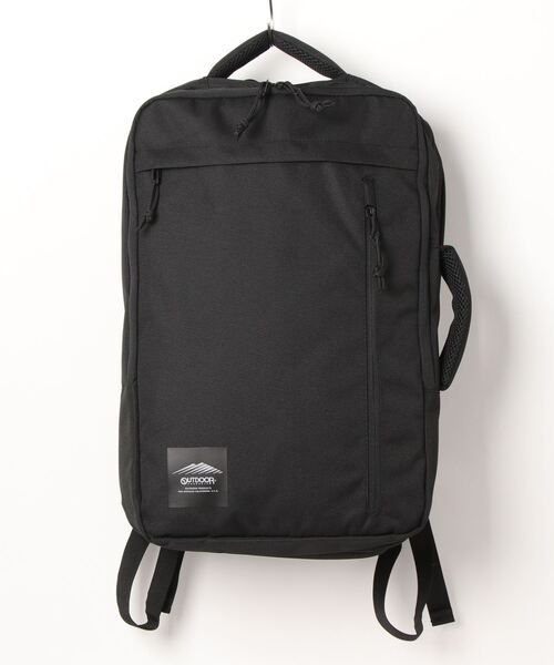 OUTDOOR PRODUCTS(アウトドアプロダクツ)の「【OUTDOOR PRODUCTS/アウトドアプロダクツ】 UTILITYPACK バックパック キャリーケースのような内装 コーデュラポリエステル使用(バックパック/リュック・メンズ・ブラック・FREE)」の1枚目の写真