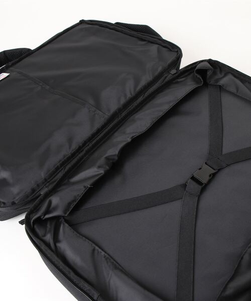 OUTDOOR PRODUCTS(アウトドアプロダクツ)の「【OUTDOOR PRODUCTS/アウトドアプロダクツ】 UTILITYPACK バックパック キャリーケースのような内装 コーデュラポリエステル使用(バックパック/リュック・メンズ・ブラック・FREE)」の6枚目の写真