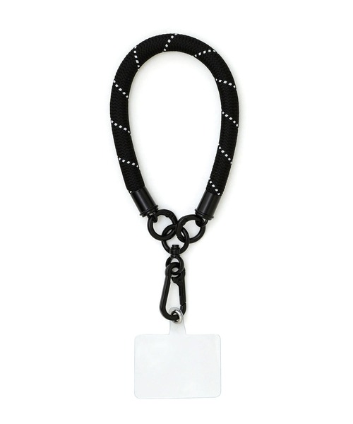 HIGHTIDE（ハイタイド）の「H.P HAND STRAP ハンドストラップ カラビナ付き スマホ ロープ 携帯電話 全機種対応（スマホグッズ・レディース・ホワイト/レッド/ブラック・FREE）」の14枚目の写真