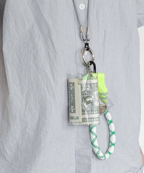 HIGHTIDE（ハイタイド）の「H.P HAND STRAP ハンドストラップ カラビナ付き スマホ ロープ 携帯電話 全機種対応（スマホグッズ・レディース・ホワイト/レッド/ブラック・FREE）」の11枚目の写真