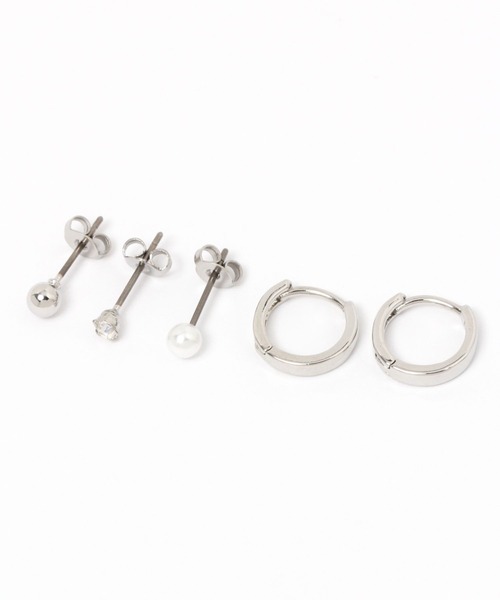 LAKOLE(ラコレ)の「ミニフープピアス5点セット / 966400(ピアス(両耳用)・レディース・その他1/その他2・FREE)」の2枚目の写真
