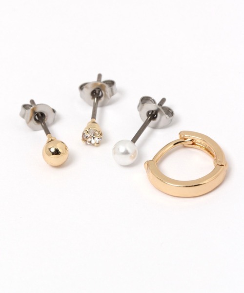 LAKOLE(ラコレ)の「ミニフープピアス5点セット / 966400(ピアス(両耳用)・レディース・その他1/その他2・FREE)」の3枚目の写真