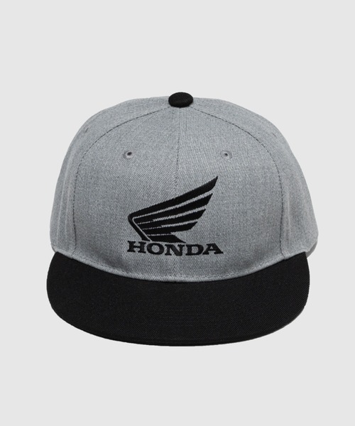THE BAREFOOT（ベアフット）の「【 HONDA / ホンダ 】ウイングロゴキャップ CAP P52659Jz BRA（キャップ・メンズ・グレー/ブラック・FREE）」の2枚目の写真