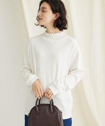 CRAFT STANDARD BOUTIQUE | シャーリングネックプルオーバー　◆(Tシャツ/カットソー)