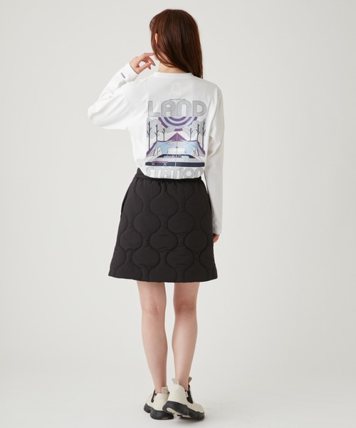 Snow Peak（スノーピーク）の「【emmi×Snow Peak】LAND Station L/S T（Tシャツ/カットソー・レディース・ホワイト・MEDIUM/LARGE）」の19枚目の写真