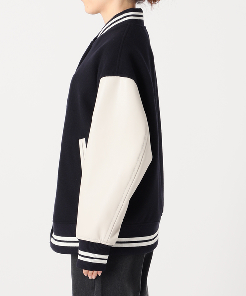 Spick & Span（スピックアンドスパン）の「≪WEB限定追加≫スタジアムジャンパー（スタジャン・レディース・ブラック・36/38）」の21枚目の写真