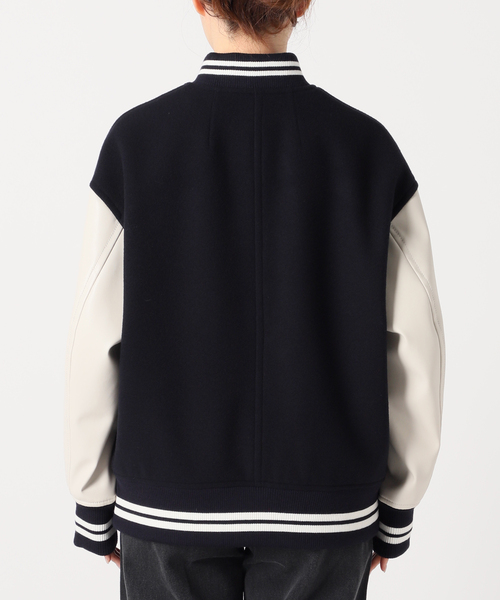 Spick & Span（スピックアンドスパン）の「≪WEB限定追加≫スタジアムジャンパー（スタジャン・レディース・ブラック・36/38）」の22枚目の写真