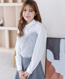 clear | バックリボンファービスチェ≪2023AW新作≫(ベスト)