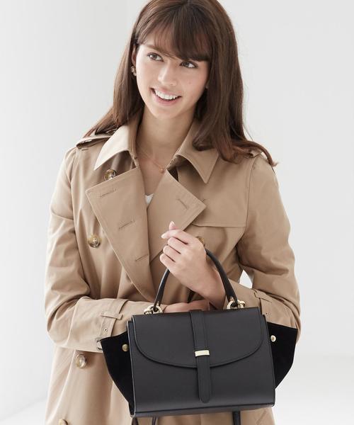 green label relaxing(グリーンレーベルリラクシング)の「MARCO BIANCHINI 2WAY ショルダーバッグ(ショルダーバッグ・レディース・ブラック/グレー/ケリー・フリー)」の4枚目の写真