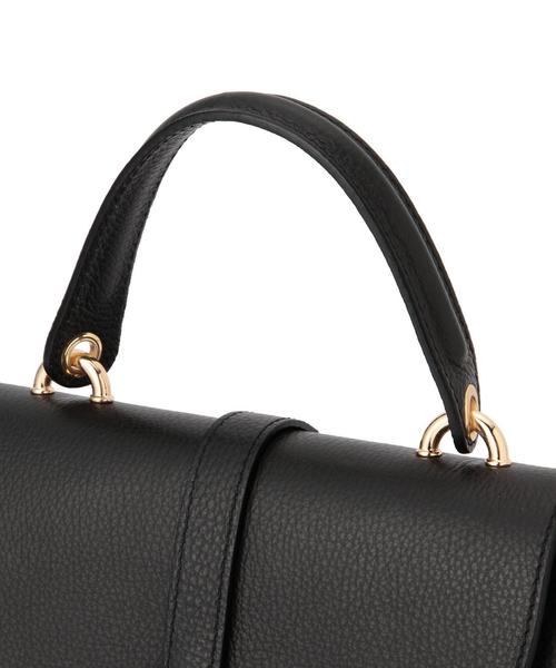 green label relaxing(グリーンレーベルリラクシング)の「MARCO BIANCHINI 2WAY ショルダーバッグ(ショルダーバッグ・レディース・ブラック/グレー/ケリー・フリー)」の8枚目の写真