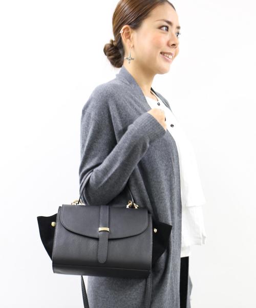 green label relaxing(グリーンレーベルリラクシング)の「MARCO BIANCHINI 2WAY ショルダーバッグ(ショルダーバッグ・レディース・ブラック/グレー/ケリー・フリー)」の14枚目の写真