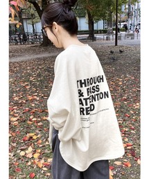 reca | 前後ロゴゆったりスウェット(スウェット)