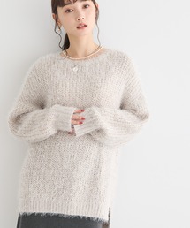 AMERICAN HOLIC | シャギーゆるっとニットプルオーバー(ニット/セーター)