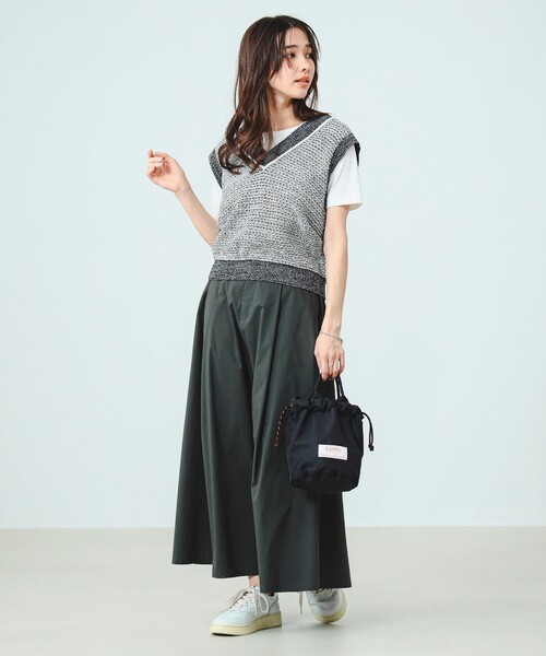 B:MING by BEAMS(ビーミングバイビームス)の「B:MING by BEAMS / MIX ニットベスト(ベスト・レディース・ブラック/ブルー/グリーン・ONE SIZE)」の5枚目の写真