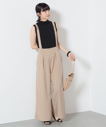 BEAMS HEART | BEAMS HEART / サスペンダー付き ワイドパンツ(スラックス)