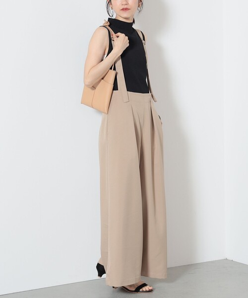 BEAMS HEART / サスペンダー付き ワイドパンツ（スラックス）｜BEAMS HEART（ビームスハート）