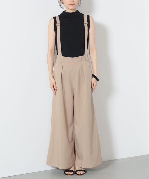 BEAMS HEART / サスペンダー付き ワイドパンツ（スラックス）｜BEAMS HEART（ビームスハート）