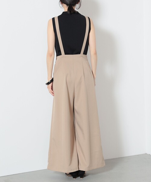 BEAMS HEART / サスペンダー付き ワイドパンツ（スラックス）｜BEAMS HEART（ビームスハート）